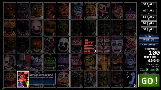 50/20 ПРОЙДЕН !!! FNAF 7 ULTIMATE CUSTOM NIGHT ПЕРВЫЙ МИРОВОЙ РЕКОРД в 10600 ОЧКОВ !!! FNAF 7 50/20 смотреть онлайн