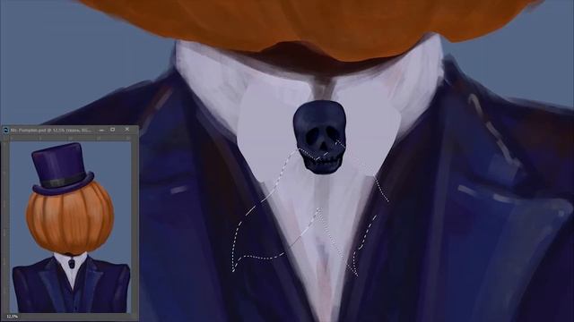 [DIGITAL ART] Mr. Pumpkin смотреть онлайн