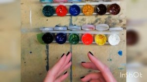 О гуаши.Какой рисую я, чем отличается простая гуашь от профессиональной. #МарияУсович#mariusovich20