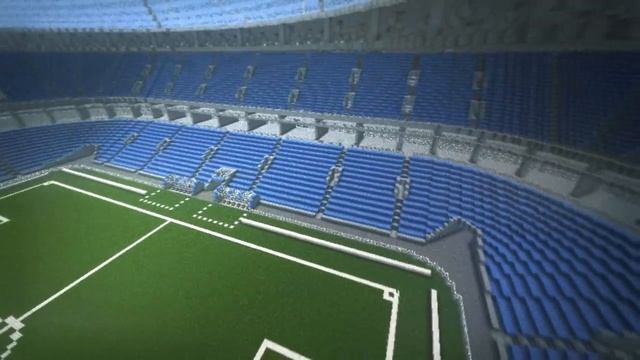 Minecraft - MEGABUILD - Krestovsky Stadium (FC Zenit Saint Petersburg) + DOWNLOAD [Official] смотреть онлайн