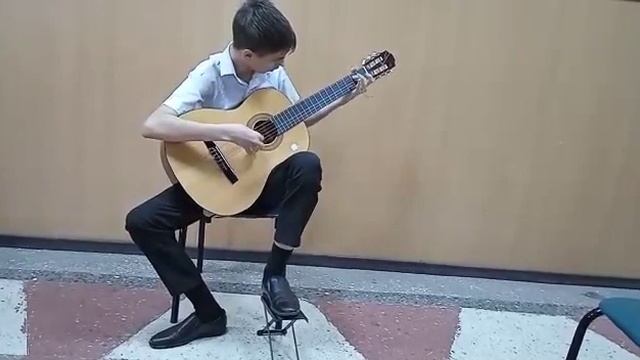 Лебедь Александр. 14 лет. Музыка неизвестного автора. Мазурка Mi Favorita смотреть онлайн