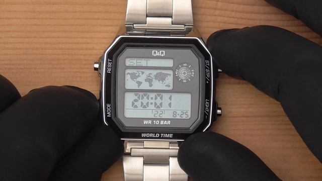 Часы Q&Q M196J006Y Новинка для фанатов классической электроники! смотреть онлайн