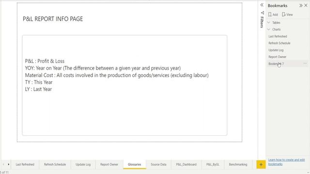 Creating ONE PAGE with MULTIPLE TABS in Power BI Report using BOOKMARK NAVIGATOR BUTTONS