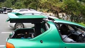 Honda CR-X del Sol TransTop / automatic electronic roof close demonstration