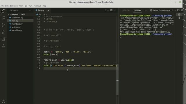python tutorial for beginners #5 - python list [what is list in python] смотреть онлайн