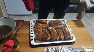 Ребрышки в соусе терияки