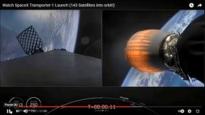 Large object found on spacex first stage booster re entry