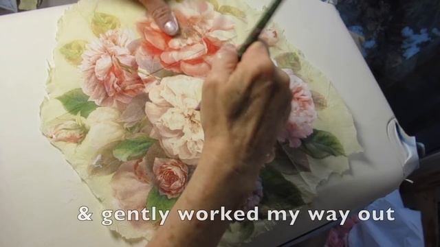 DIY Decoupage a plastic Suitcase for Craft Supplies смотреть онлайн