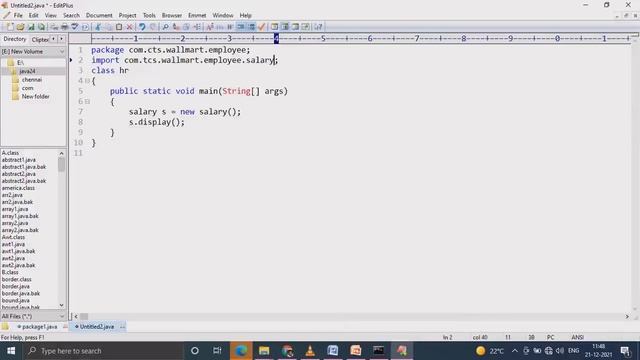 Packages in JAVA Part 2 in Tamil смотреть онлайн