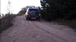 Off-road 4x4 Niva Chevrolet по бездорожью