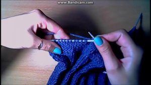 Красивый жилет для мальчика-узор ромбы.Ч. 1. Стильная вязаная спицами безрукавка-видео урок