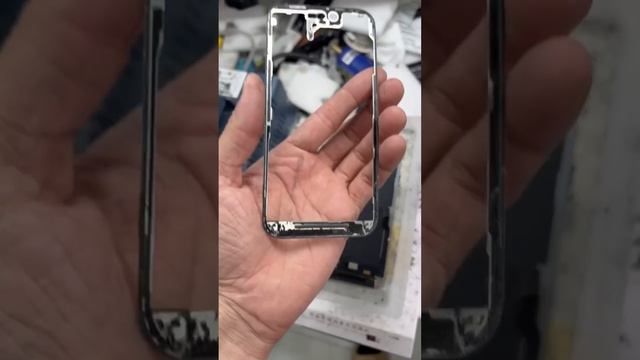 Самый сложный Айфон. Замена стекла на Iphone 14 pro ?#shorts #apple #iphone14 #заменастекла