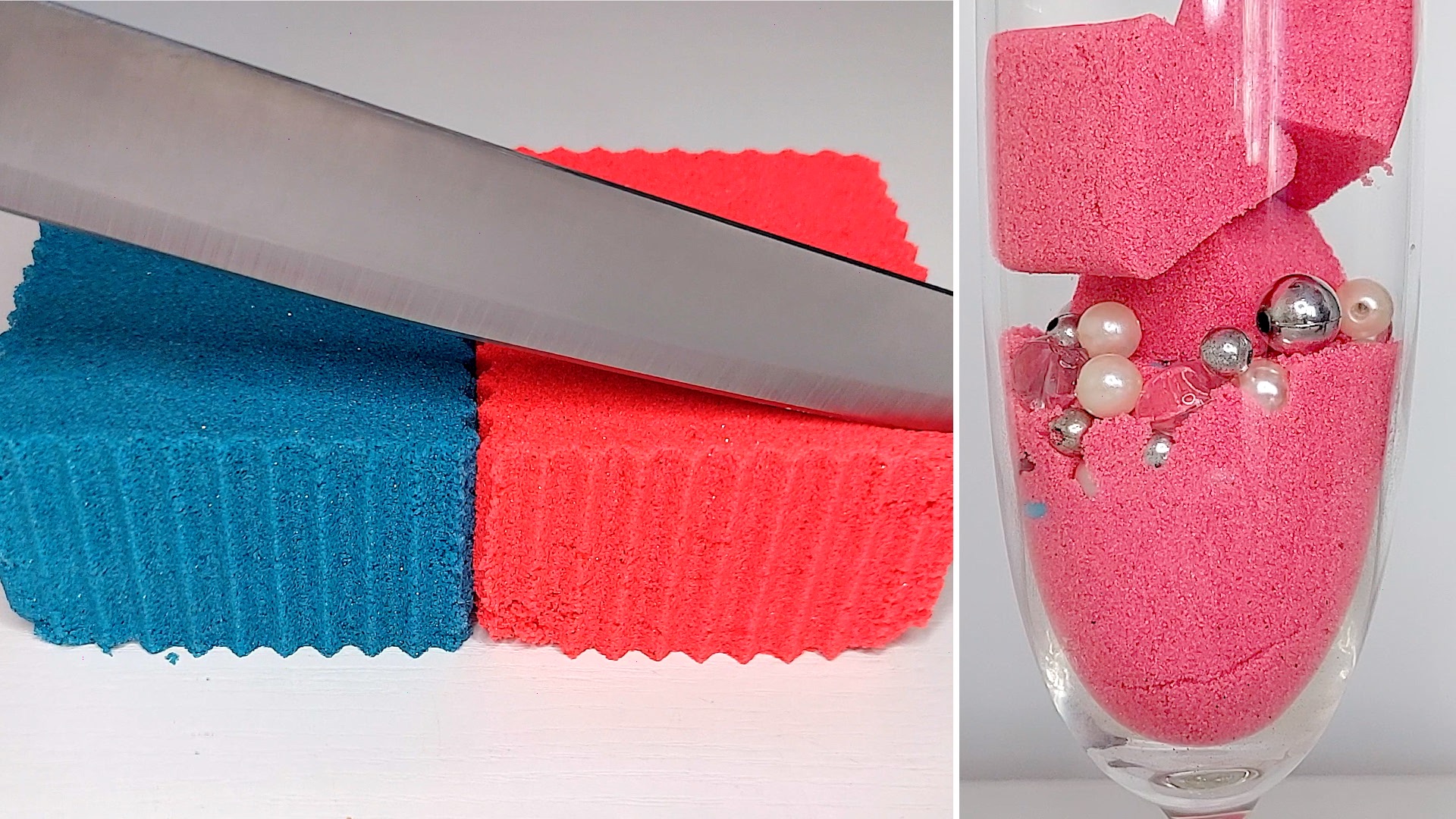 АСМР Успокаивающее видео • Кинетический песок для релакса • Резка песка ASMR • Выпуск 7 смотреть онлайн