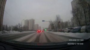 Driving in Moscow city: Бирюлёво Восточное - Текстильщики 12/03/2023 (timelapse 4x)