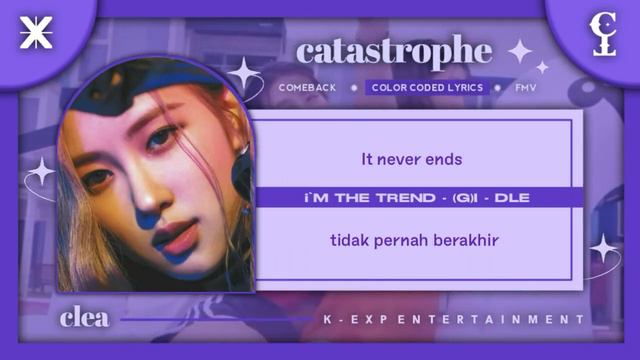 [COMEBACK] CATASTROPHE - i'M The Trend (Original song by (G)I-DLE) смотреть онлайн