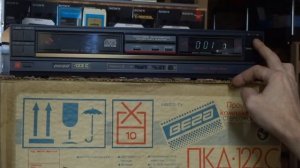 ВЕГА ПКД-122С Новый проигрыватель компакт дисков(Проверка)