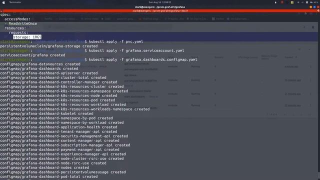 Session 10 - Prometheus grafana on kubernetes