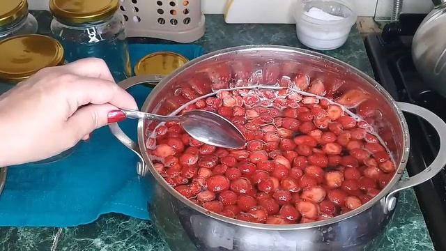 КЛУБНИЧНЫЙ ДЖЕМ с АГАР- АГАР РЕЦЕПТ//Заготовки на зиму//Домашняя Кухня СССР