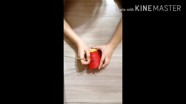 Красивый стаканчик для декора,? из подручных средств. смотреть онлайн