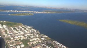 Landing in: JFK International Airport New York on a Perfectly Clear September Morning