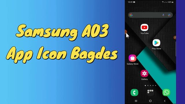 Samsung Galaxy - App Icon Badge | A03,A03 core badges problem fix 2022 смотреть онлайн