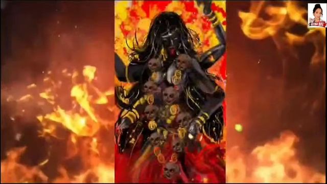 Om Kreem Kalikayai Namah 108 Times | Powerful Kali Mantra With Lyrics | Durga Mantra