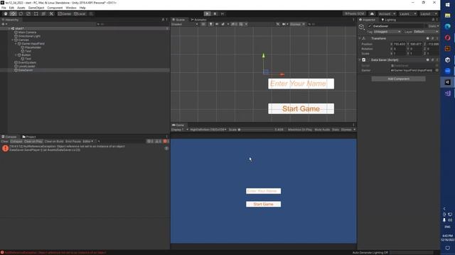 Створи свою 3D гру в Unity. Заняття 12.Збереження даних при виході із гри та налаштування камери смотреть онлайн