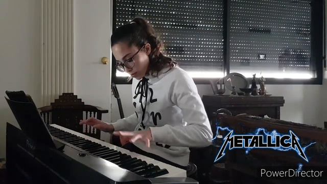 Metallica - Fade To Black (piano cover) смотреть онлайн