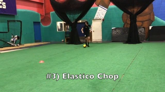 4 Soccer Chop Skills - Learn Soccer Dribbling skills смотреть онлайн