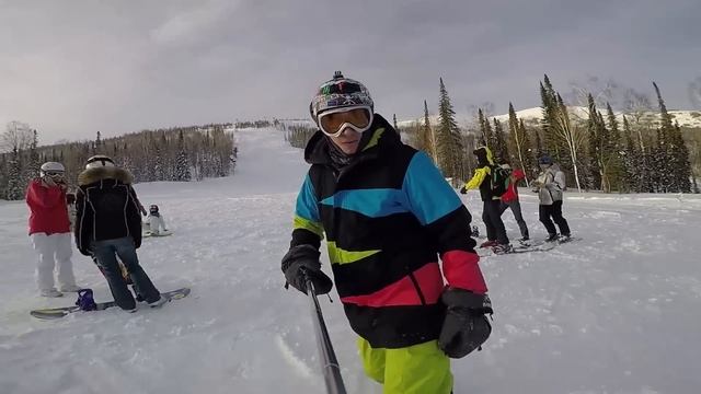 КАК КУПИТЬ СНОУБОРД. Спуск с горы. Что будет дальше? смотреть онлайн