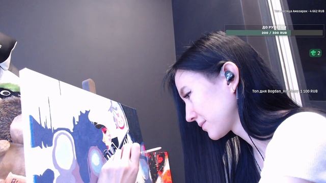IRL - рисование - стрим без мата