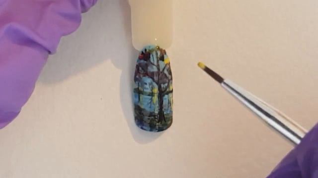 Осенний маникюр часть 2. Рисунки гель-лаком. Дизайн ногтей смотреть онлайн