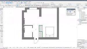 Перепланировка в Archicad