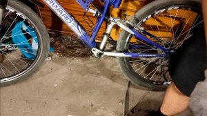 Замена шатунов(передней звезды) велосипеда