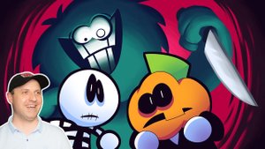 Жуткий Месяц 4. Смертоносная Улыбка - На Русском (Spooky Month) Реакция.