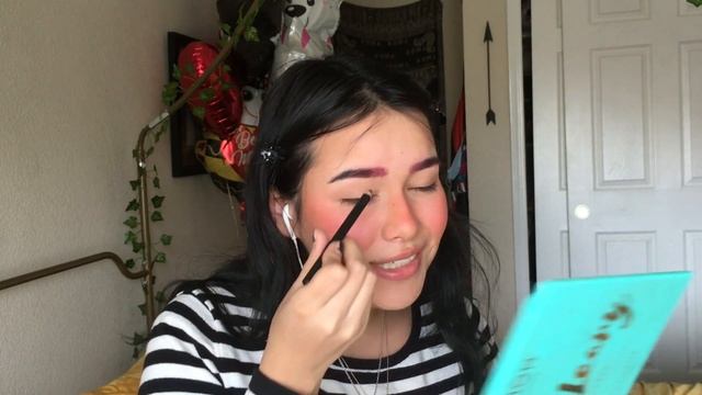 trying alt makeup! alt/e-girl makeup tutorial ✨ смотреть онлайн