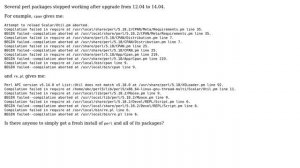 Several perl packages (including cpan and re.pl) not working after upgrade from 12.04 to 14.04