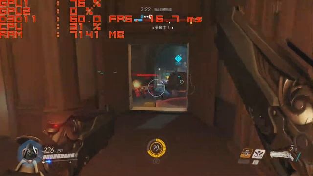 Lenovo Yoga 720 實機運行「鬥陣特攻（OverWatch）」With Afterburner 監控資訊 смотреть онлайн