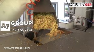 Мобильная линия для сока прямого отжима 900 кг/ч