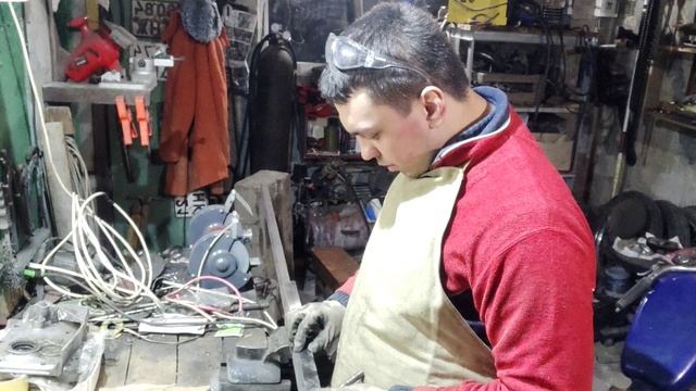 Сделал как на Harley Davidson| кастом подножки| Иж боббер| смотреть онлайн