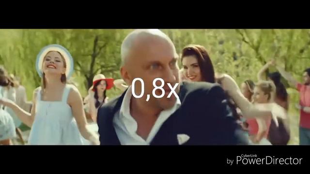Реклама,,Подними глаза,,с разными скоростями