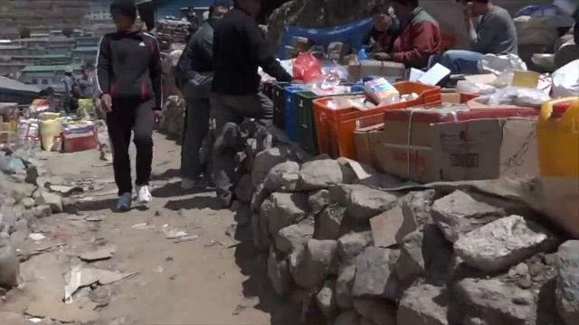 Намче Базар, Хималаите, НЕПАЛ.  Namche Bazar, Himalaya, NEPAL
