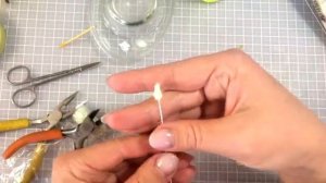 Мастер-класс Сон-Трава. Лепим серединку цветка из холодного фарфора.mp4