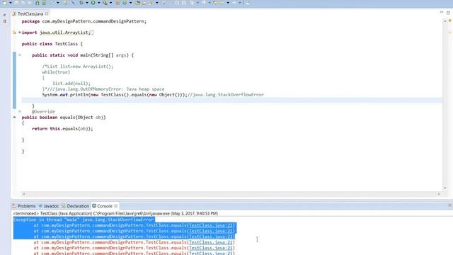programmatically proof of stack and heap memory java