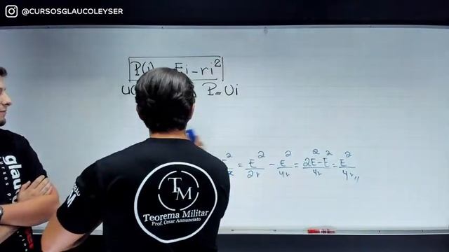 MEGA AULA DE EXATAS EM CONJUNTO | PROF. CESAR ANNUNCIATO (TEOREMA MILITAR) E PROF. GLAUCO LEYSER смотреть онлайн