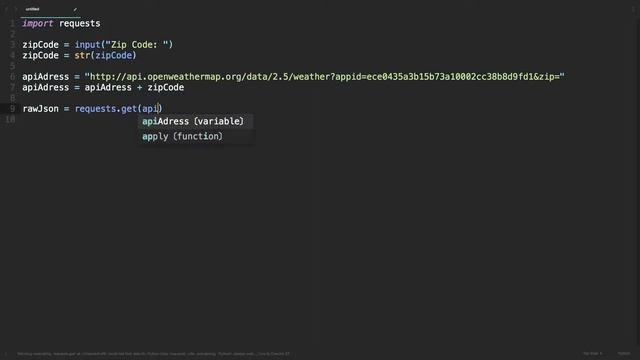 Python API Tutorial смотреть онлайн