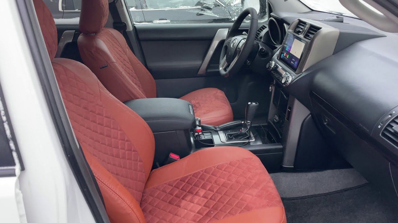 Едим устанавливать чехлы автопилот на прадо 150