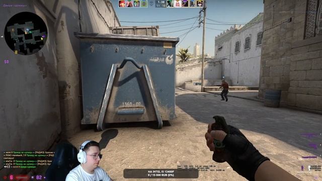 ?ПЫТАЮСЬ ИГРАТЬ В 100 ПИНГ-II-4 LVL FACEIT смотреть онлайн