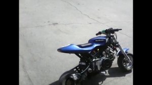 самодельный мини байк из г ШАХТЕРСК