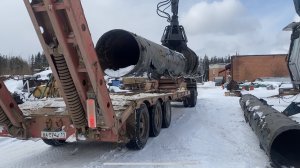 НА ТРАЛЕ ПО ГОРОДУ! ВОЗИМ ТРУБЫ!